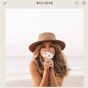 Women’s Straw Hat- Will + Bear brand